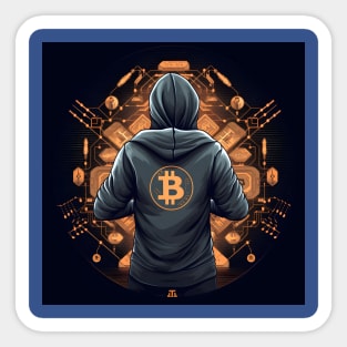 Bitcoin Millionaire Crypto Investor Sticker